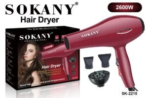 Hair Dryer Red 2600 W